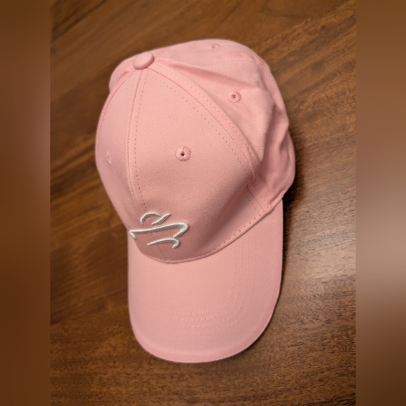Pink Golf Hat With Boa tyle Adjuster- Embroidered - Picture 4 of 6